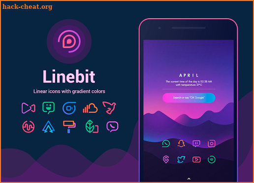 Linebit - Icon Pack screenshot