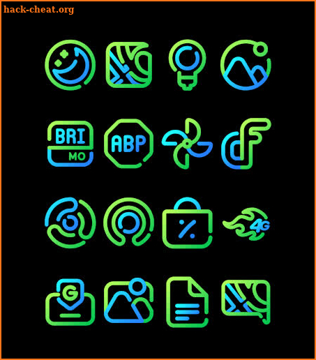 LineBula Earth - Icon Pack screenshot