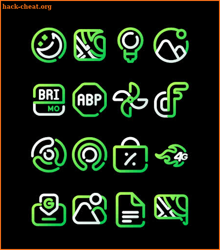 LineBula Green - Icon Pack screenshot