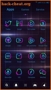 Lines GO Launcher Theme screenshot