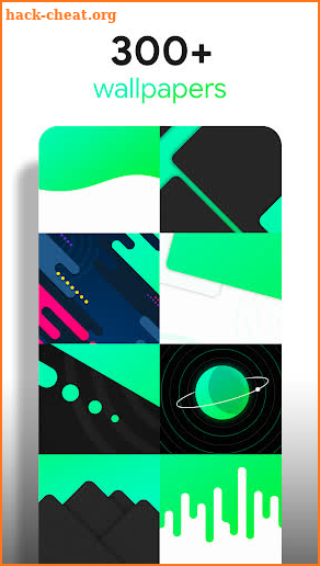 Lines Green - Icon Pack screenshot