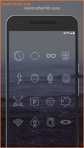 Lines - Icon Pack (Free Version) screenshot
