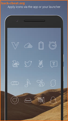 Lines - Icon Pack (Free Version) screenshot