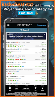 LineStar for FanDuel screenshot