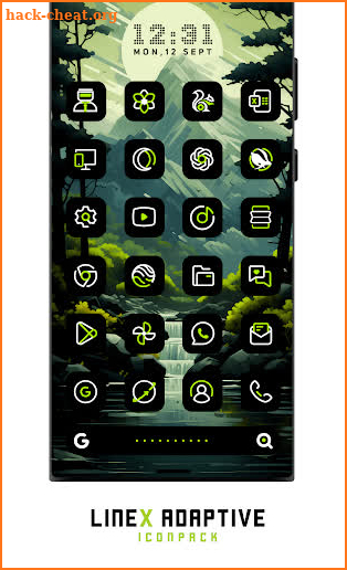 LineX Adaptive IconPack screenshot