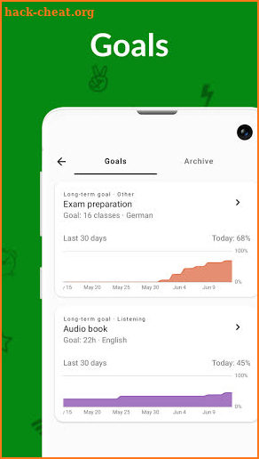 Lingo Journal: Language Learning Activity Tracker screenshot