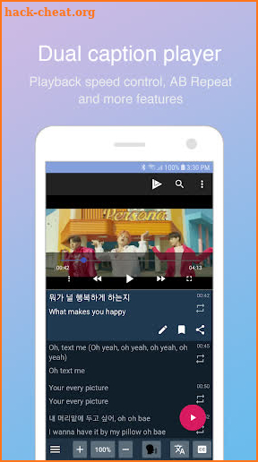 LingoTube - Language learning with streaming video screenshot