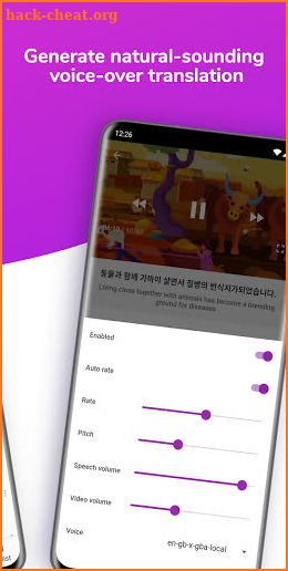 Lingvotube - Translate video subtitles voice-overs screenshot