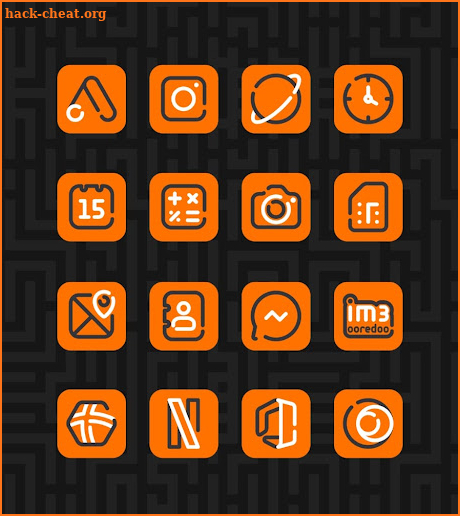 Linios Orange - Icon Pack screenshot