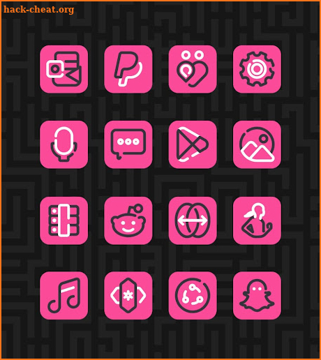 Linios Pink - Icon Pack screenshot