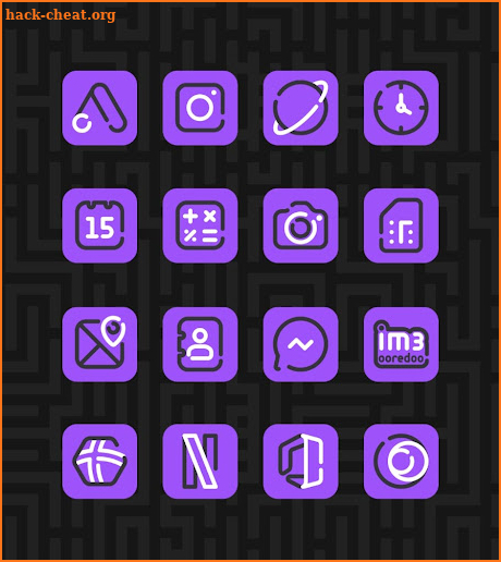 Linios Purple - Icon Pack screenshot