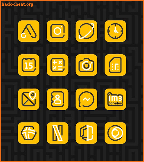 Linios Yellow - Icon Pack screenshot