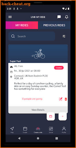 Link My Ride - Connecting Cyclists screenshot