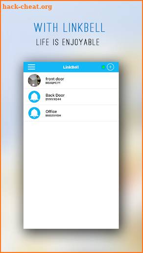 LinkBell-smart wifi doorbell screenshot
