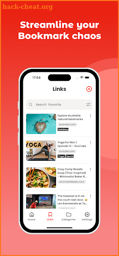 Linki: Save Links & Bookmarks screenshot
