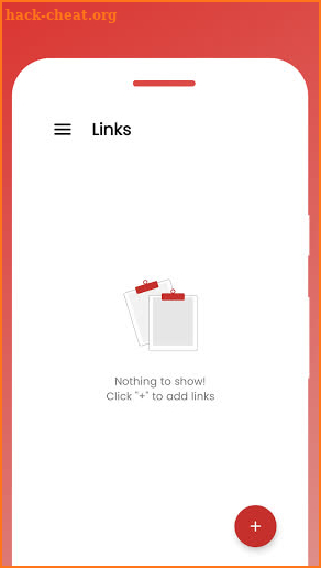 Links Place - Notepad for saving links screenshot
