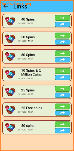 Links Spins Coin Master Bonus screenshot