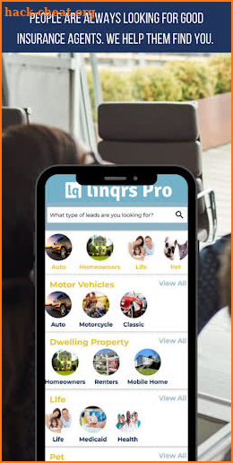 Linqrs for Insurance Agents screenshot