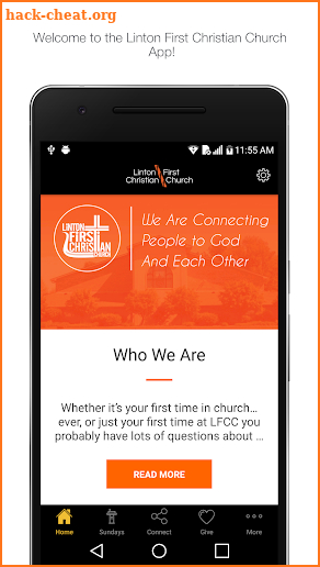 Linton First Christian Church screenshot