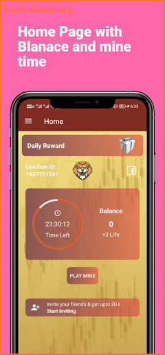Lion Coin Network Game screenshot