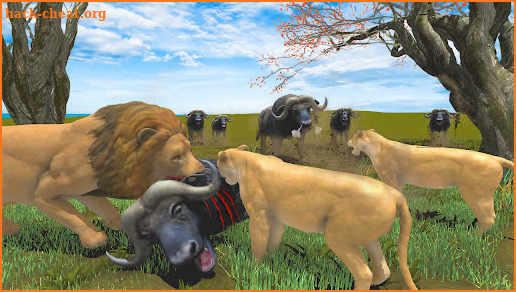 Lion Family Game - Animal Sim screenshot