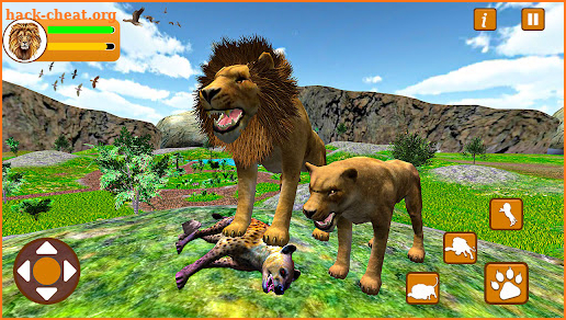 Lion Family King Simulator screenshot