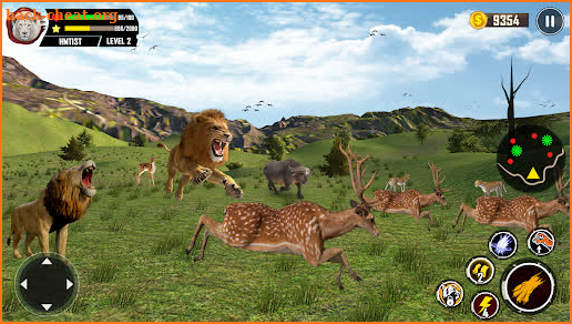 Lion Family Simulator 3d Games screenshot