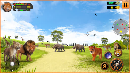 Lion Family Simulator Games screenshot