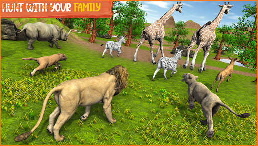 Lion Games 3D: Jungle King Sim screenshot