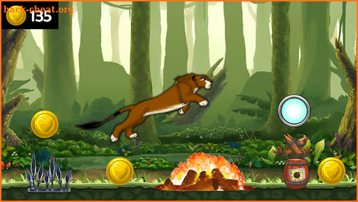 Lion kingdom run: Jungle king adventure screenshot