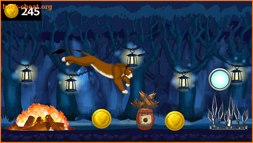 Lion kingdom run: Jungle king adventure screenshot