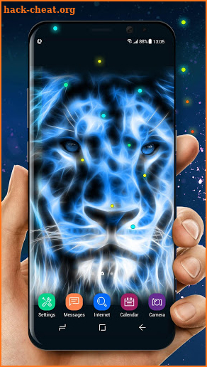 Lion Magic Touch Live wallpaper 2018 screenshot