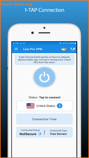Lion Pro VPN screenshot