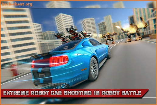 Lion Robot Car Transforming Games: Robot Shooting screenshot