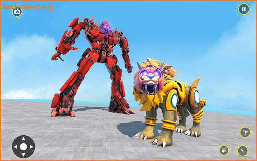 Lion Robot Transformation War: Car Robot Games screenshot