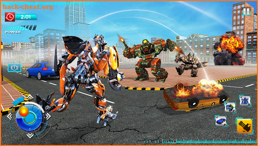 Lion Robot Transforming Games: Car Robot Game 2020 screenshot