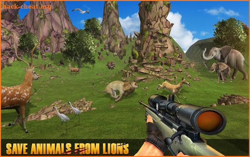 Lion Sniper Hunting Game screenshot