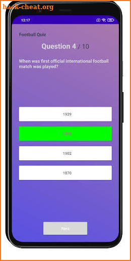 Lions Mcq - Sports Quiz screenshot