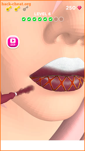 Lip Art 3D Games screenshot