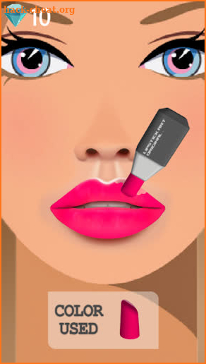 Lip Art : Game Lipstick screenshot