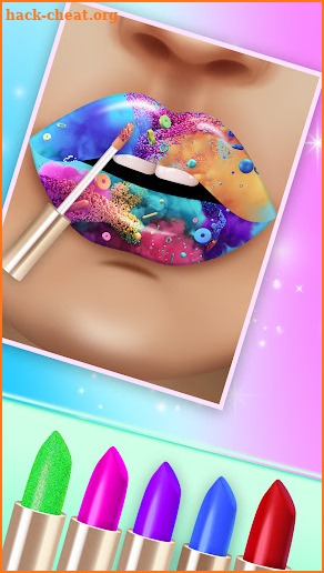 Lip Art Lipstick Makeup: Beauty Artist Games screenshot