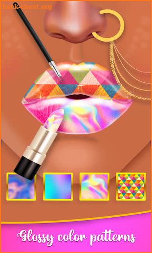 Lip Art Parlor: Lipstick Games screenshot