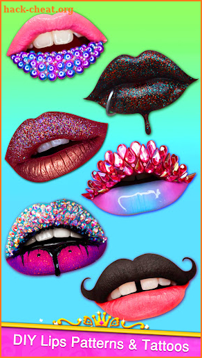Lip makeover art: makeup games screenshot