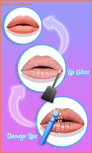 Lips Done! Satisfying 3D Lip Art ASMR Game screenshot