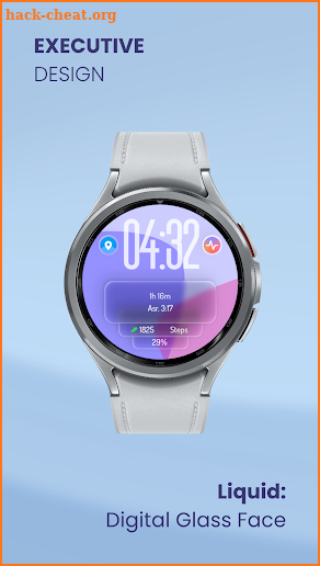 Liquid: Digital Glass Face screenshot