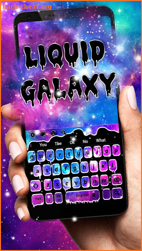 Liquid Galaxy Black Keyboard screenshot