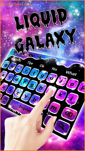 Liquid Galaxy Black Keyboard screenshot