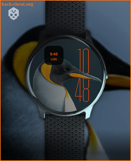 Liquid Glass Watch Face screenshot