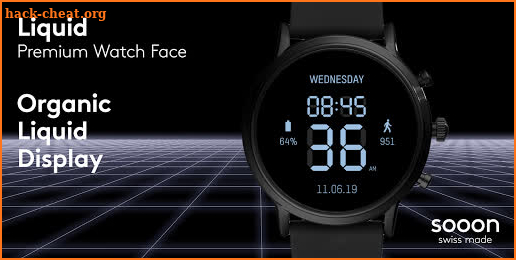 Liquid Premium Watch Face screenshot