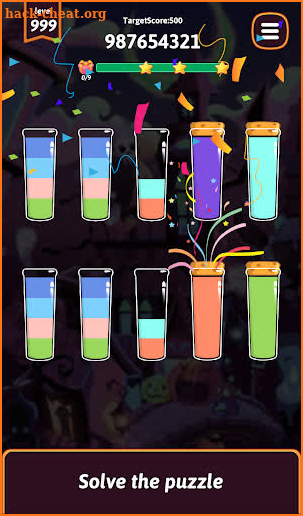 Liquid Sort - Rainbow Puzzle screenshot